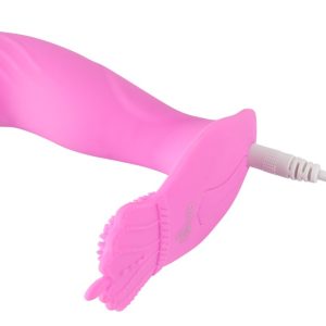 Sweet Smile Slip-Vibrator: 10 Vibrationsmodi, Fernbedienung, USB