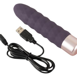 Elegant Series Wellen Vibrator Lila/Rosegold