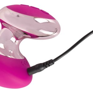 Couples Choice Mini-Massager: Handlich, 10 Vibrationsmodi, Soft Touch Material, inkl. USB-Ladekabel Beere/Rosegold