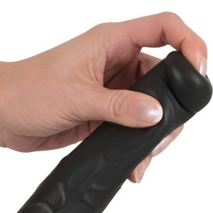 You2Toys Push Vibrator - Stoßfunktion, 3 Geschwindigkeiten Schwarz/Silber