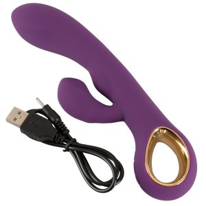 You2Toys Rabbitvibrator - Intensives Rundum-Verwöhnprogramm Lila/Gold