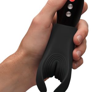 Lustgeflüster - Vibro-Masturbator für Männer, wasserdicht, wiederaufladbar, 12 Vibrationsmodi