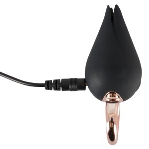 Belou Fingervibrator - 7 Vibrationsmodi - Wasserdicht Schwarz/Rosegold