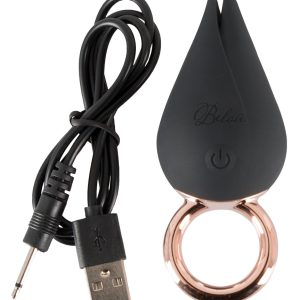 Belou Fingervibrator - 7 Vibrationsmodi - Wasserdicht Schwarz/Rosegold