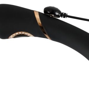 Cleopatra Elegance Massagestab Schwarz/Gold