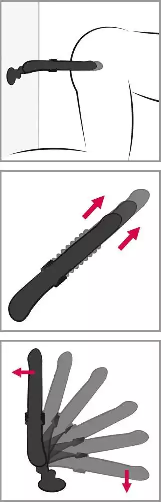 You2Toys Stoßvibrator RC 2.0 - Kabellose Fernbedienung, 7 Vibrationsmodi, 3 Stoßgeschwindigkeiten Schwarz/Silber You2Toys Stoßvibrator RC 2.0 - Kabellose Fernbedienung, 7 Vibrationsmodi, 3 Stoßgeschwindigkeiten Schwarz/Silber