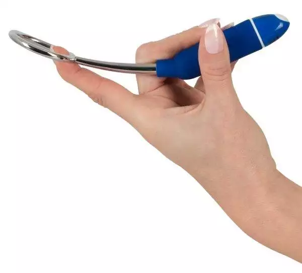 You2Toys - Eichelvibrator mit 7 Vibrationsmodi Blau/Silber You2Toys - Eichelvibrator mit 7 Vibrationsmodi Blau/Silber