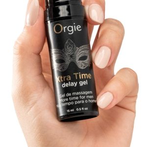 Orgie Xtra Time Delay Gel - Verlängert Vergnügen, herabgesetzte Empfindsamkeit, für Mann, 15 ml (15 ml)