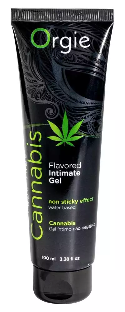 Orgie Lube Tube Cannabis - Intimgel mit vollem Aroma transparent 100 ml