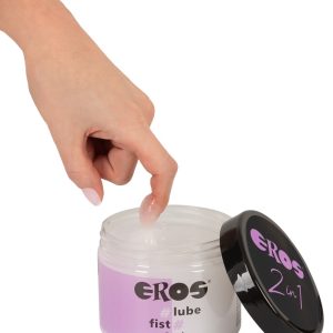 Eros 2in1 Lube & Fist - Hybridgleitgel auf Wasser- & Silikonbasis (500 ml)