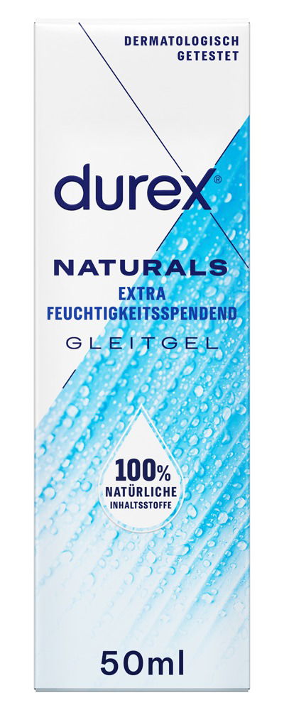 Durex Naturals Medizinisches Gleitgel Extrafeucht 50 ml