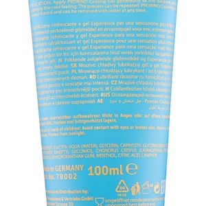 PRORINO Cooling Gel Soft - Intensiv kühlendes Gleitgel 100ml