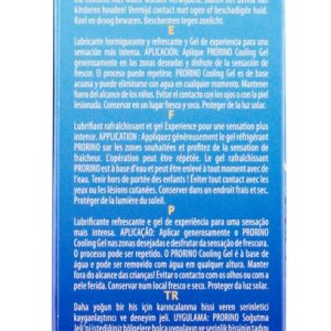 PRORINO Cooling Gel Soft - Intensiv kühlendes Gleitgel 100ml