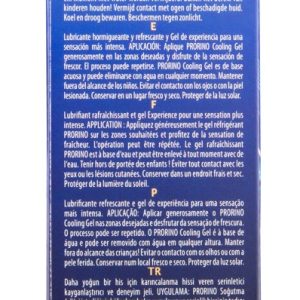 PRORINO Cooling Gel Strong - Intensives Erlebnisgel, 100ml