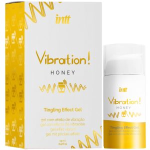 intt Honey Vibration Gel 15ml - Honigaroma, Amazonas-Pflanzenextrakte