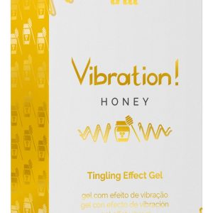 intt Honey Vibration Gel 15ml - Honigaroma, Amazonas-Pflanzenextrakte