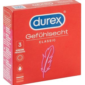 Durex Pleasure Box - Intensiver Vibro-Penisring, hauchdünne Kondome, sexy Lingerie bunt