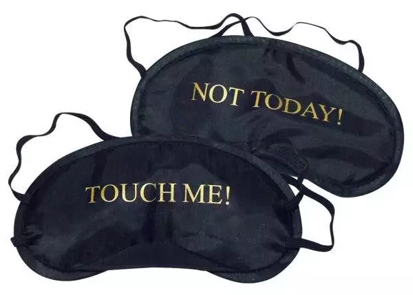 MoodEye Satin-Augenmaske TOUCH ME! NOT TODAY! (1 Stück) MoodEye Satin-Augenmaske TOUCH ME! NOT TODAY! (1 Stück)