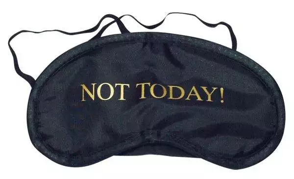 MoodEye Satin-Augenmaske TOUCH ME! NOT TODAY! (1 Stück) MoodEye Satin-Augenmaske TOUCH ME! NOT TODAY! (1 Stück)