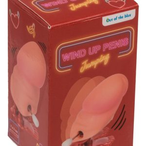 Partypenis Hüpfspielzeug Wind-Up Willie 24er Pack