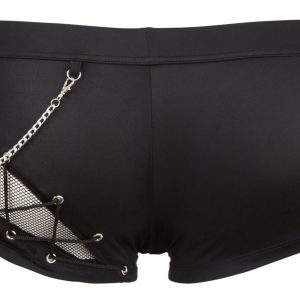 Svenjoyment Herren Pants - Fishnet-Einsätze & Schnürungen S