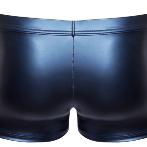 NEK Herren Pants Blue - Metallic-Mattlook, Reißverschluss, eng & körperbetont blau Größe XL