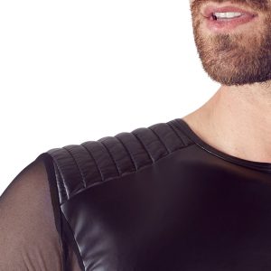 NEK Herrenshirt - Tight-Fit, Mattlook, gesteppte Schultern, Powernet-Einsätze 2XL