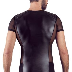 NEK Herrenshirt - Tight-Fit, Mattlook, gesteppte Schultern, Powernet-Einsätze 2XL