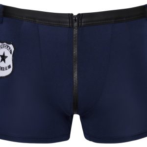 Svenjoyment Herren Pants Police, enge Pants im Special Police Style blau/schwarz Größe XL