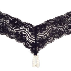 Cottelli LINGERIE - Perlenkette Ouvert String S