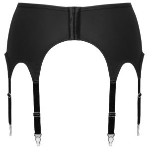 Cottelli LINGERIE Strapsgurt in schwarz, Mattlook, 11 cm