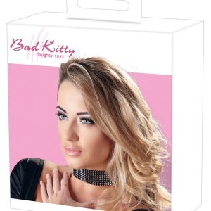 Bad Kitty Halsband Glamour - Verstellbar, mit Strass-Elementen