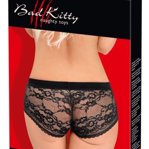 Bad Kitty Strap-on Panty - Blütenspitze, elastisch, komfortabel