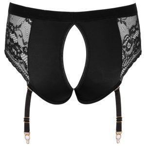 Bad Kitty Strap-on-Panties - Po-freie Panties mit Haltering schwarz L