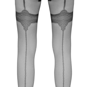 Cottelli LEGWEAR - Sexy Strumpfhose mit offenem Schritt 3