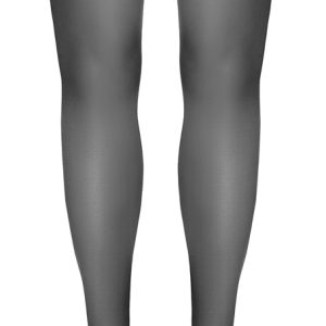 Cottelli LEGWEAR - Halterlose Strümpfe, 4 cm Spitzen-Abschluss schwarz 4