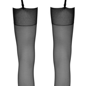 Cottelli LEGWEAR Strapsstrümpfe - sinnlich glänzend 1