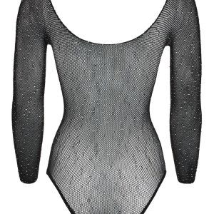 NO:XQSE Body Glitzer Einteiler S-L