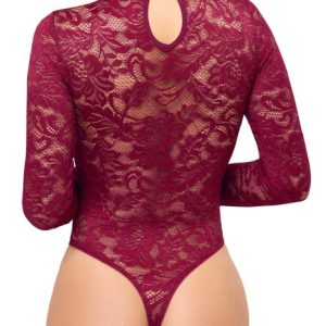 Cottelli LINGERIE Bordeaux Spitzen-Body