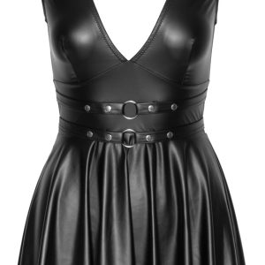 Cottelli PARTY - Mattlook Kleid mit ausgestelltem Rock XL