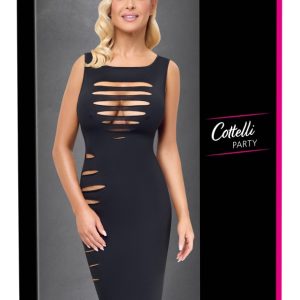 Cottelli PARTY Etui-Kleid "Sensual Cut-out" in Schwarz