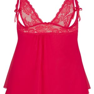 Cottelli CURVES - Sexy Babydoll aus Spitze 3XL