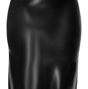 LateX Abendrobe Maxi-Länge - Tailliertes Kleid aus 0,35mm starkem Latex M