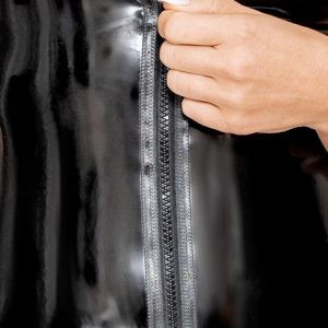 Late X Latex-Body Zipper S - Schlicht-schön, stylischer Karree-Ausschnitt L