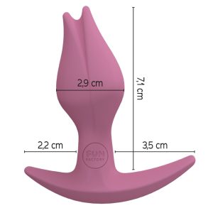 Fun Factory Bootie Fem Analplug - schlankes Tulpendesign, hautfreundliches Silikon, 8,5 cm