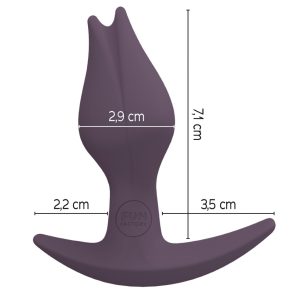 Fun Factory Bootie Fem Silikon Analplug, Größe S, Blau