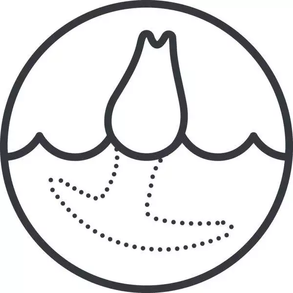 Fun Factory Bootie Fem Silikon Analplug, Größe S, Blau – F