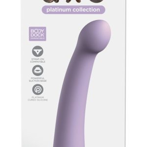 Dillio Platinum Secret Explorer - Biegsamer Dildo mit Saugfuß Purple