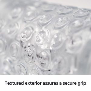 The Handy TrueGrip Gen 2 Sleeve - Aufregend strukturiertes Ersatz-Sleeve transparent