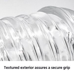 The Handy Silky Touch Sleeve - Genoppt - 10-11 cm - Transparent